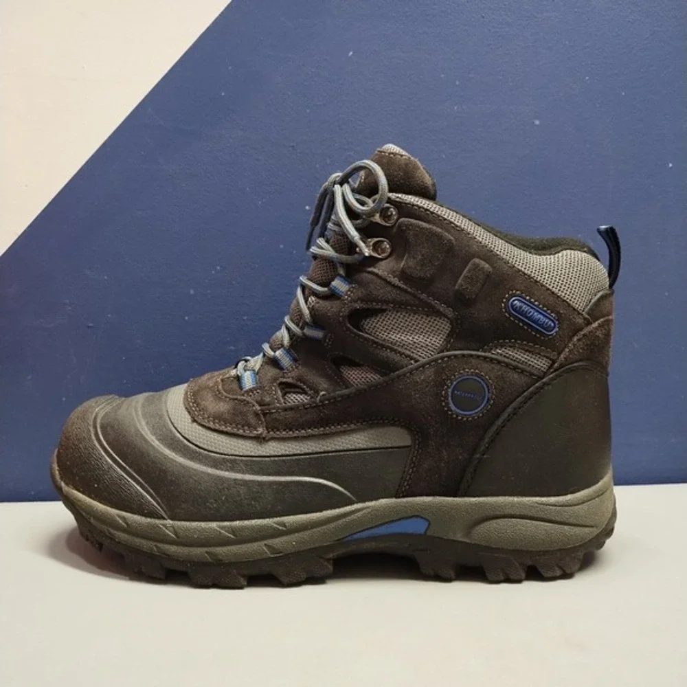 Khombu Fleet Hiker‎ Terrain Weather Rated Boots Mens US 12M Multi Leather 146740